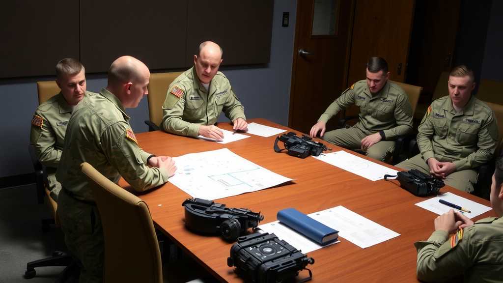National Guard meeting
