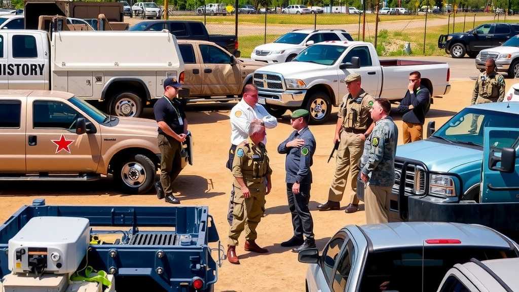 Military personnel discussing in a strategic environment