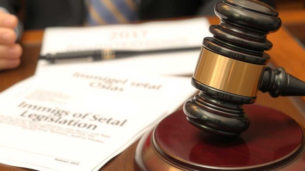 Gavel used during Senate session
