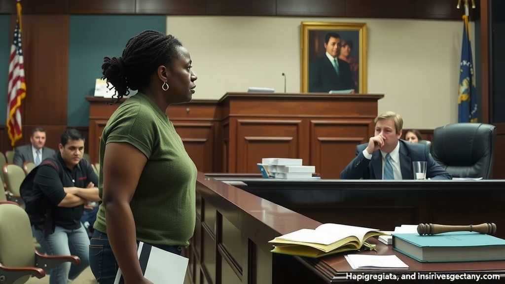 juez federal observando un caso en una sala de tribunaljpeg