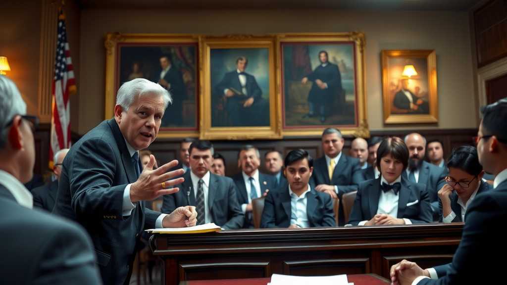 un tribunal con abogados de inmigracion argumentando apasionadamentejpeg