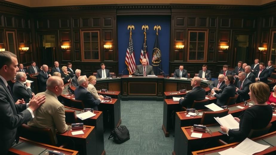 Legislative meeting on immigration laws