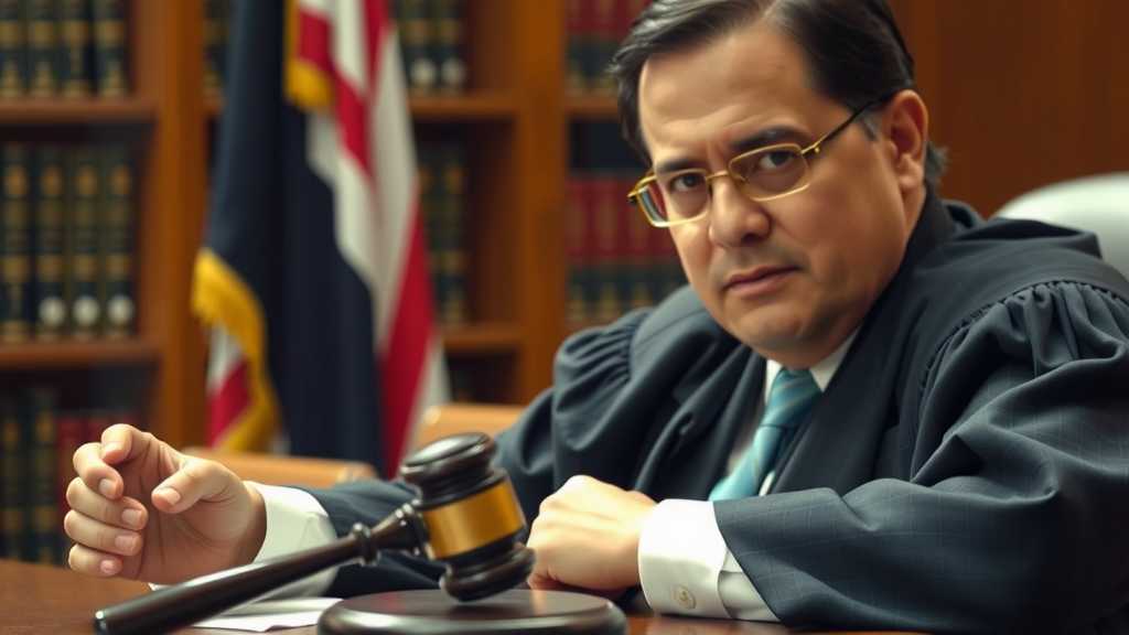 judge in chambers considering immigration case