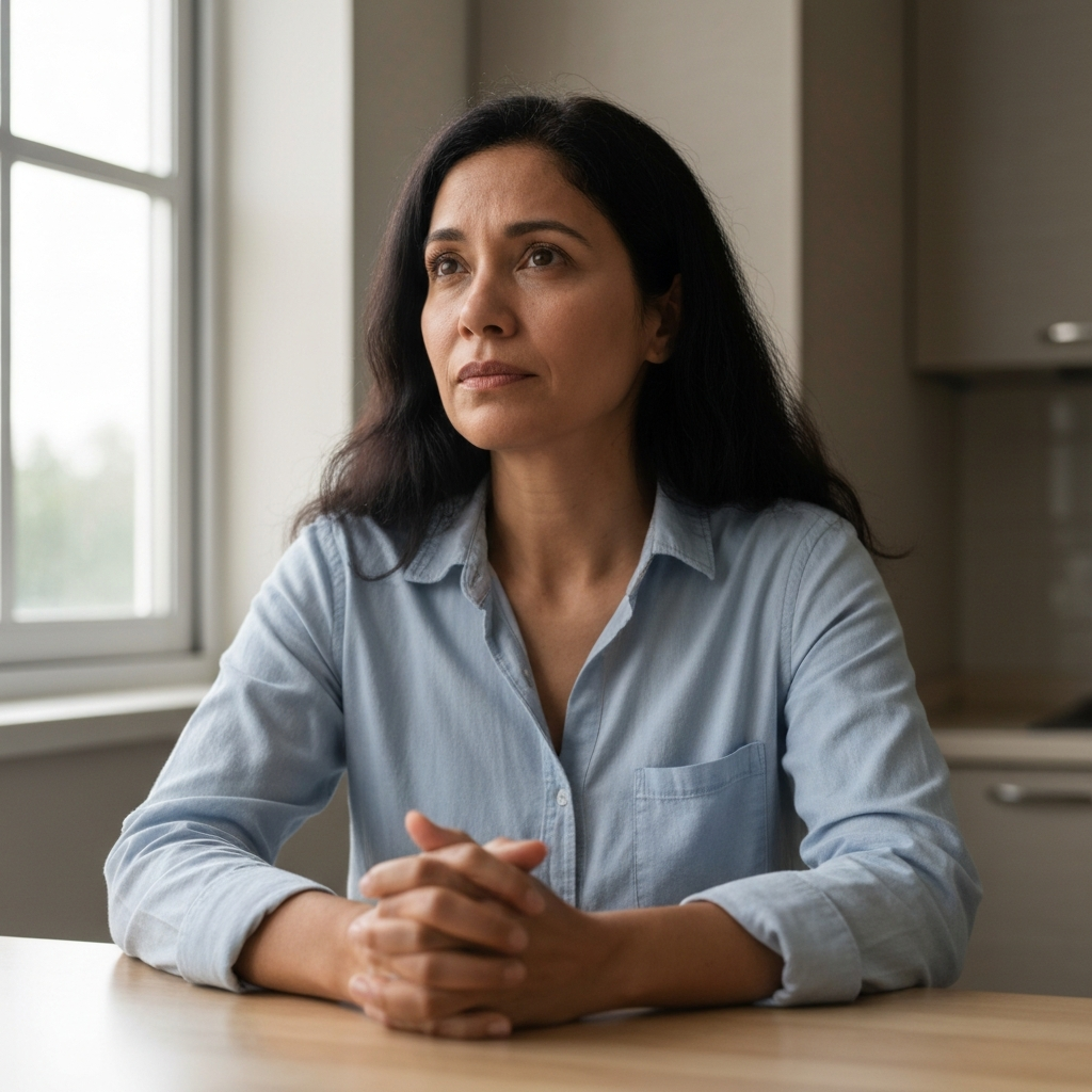 Retrato de esperanza ante cancelacion de deportacion y ajuste de estatus
