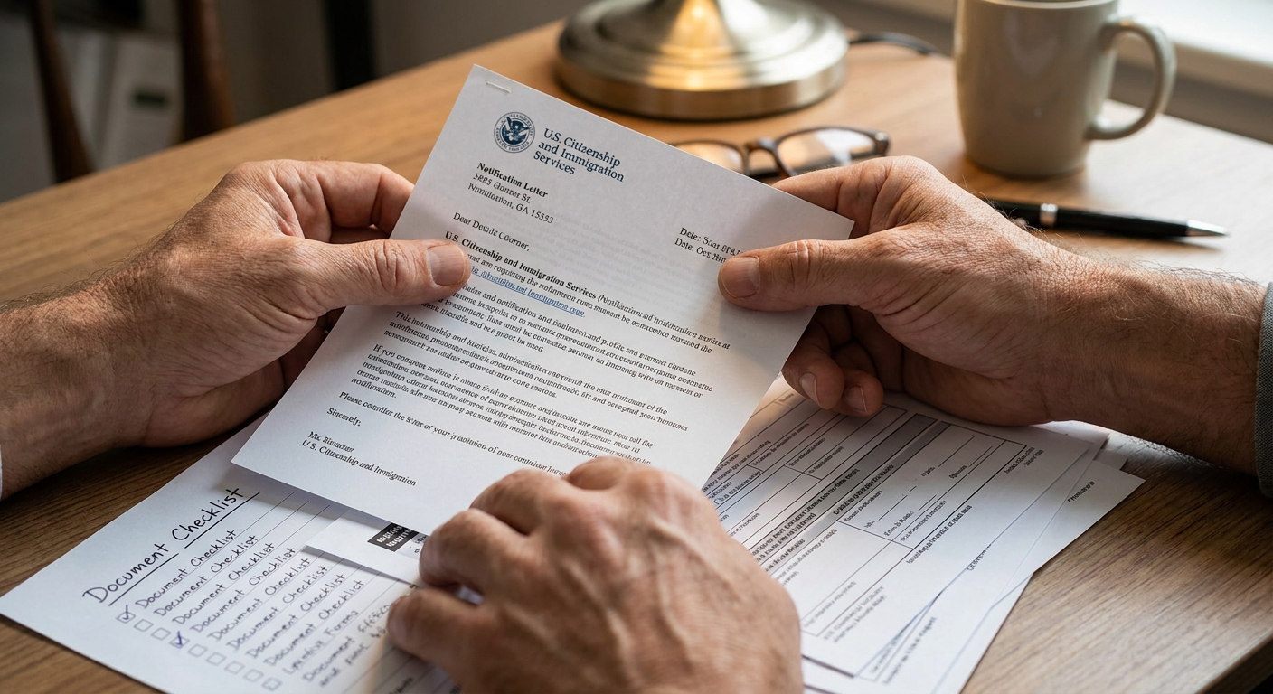 Preparación de documentos para responder a una denegación del permiso de trabajo I-765.