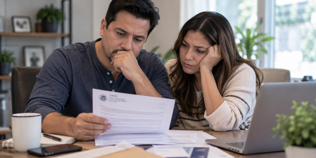 ayuda para inmigrantes latinos en USA H 4 EAD esposo pierde empleo